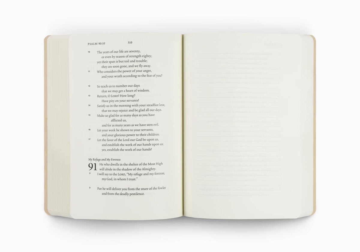 ESV Scripture Journal: Psalms (Artwork by Ruth Chou Simons)